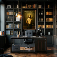 Saint Sebastian Resilience and Martyrdom Poster PosterGoat