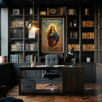 St. Philomena The Light of Faith Poster
