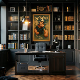 Popeye 1929 Art Poster POP-28