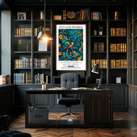 The Artistry of William Morris Exhibition Artistic Poster