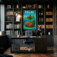 Palau A Pristine Paradise Poster