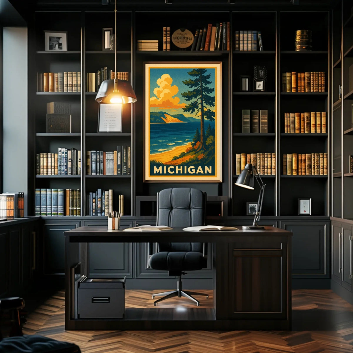 Michigan Scenic Landscape Poster