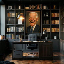 Joe Biden Caricature Poster PosterGoat