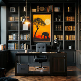 Sunset Serenade Scenic Poster Wall Art Print