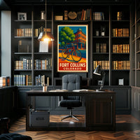 Fort Collins, Colorado Poster