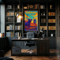 Durham, North Carolina Poster