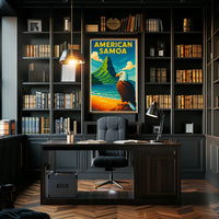 American Samoa Scenic Beauty Poster