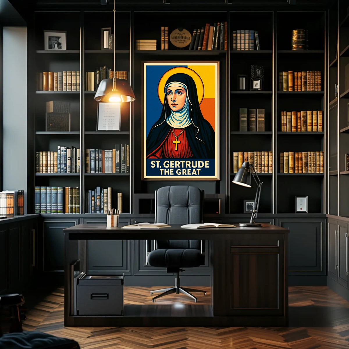 St. Gertrude the Great Poster
