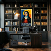 St. Gertrude the Great Poster