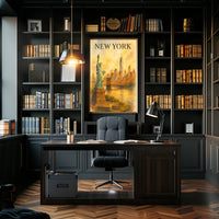 New York Cityscape Poster