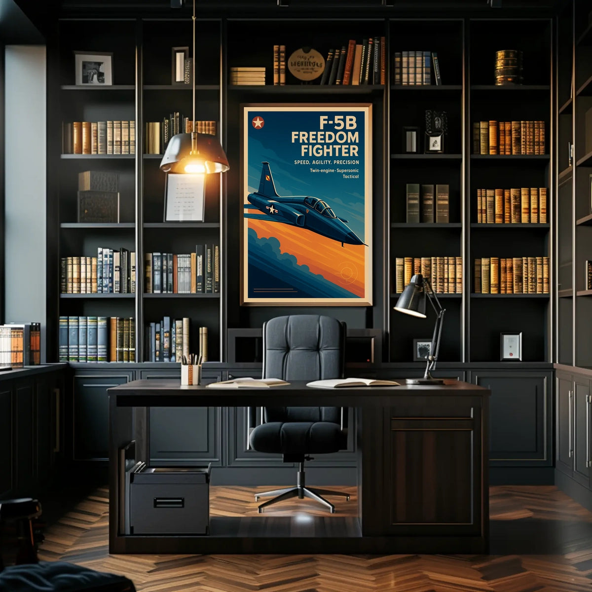 F-5B Freedom Fighter Poster