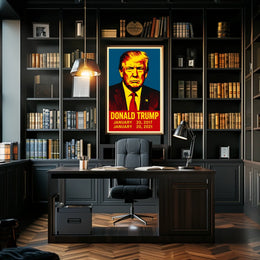 Donald Trump Presidential Term Poster