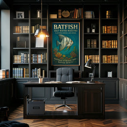 Batfish Salt Water Maestro Poster