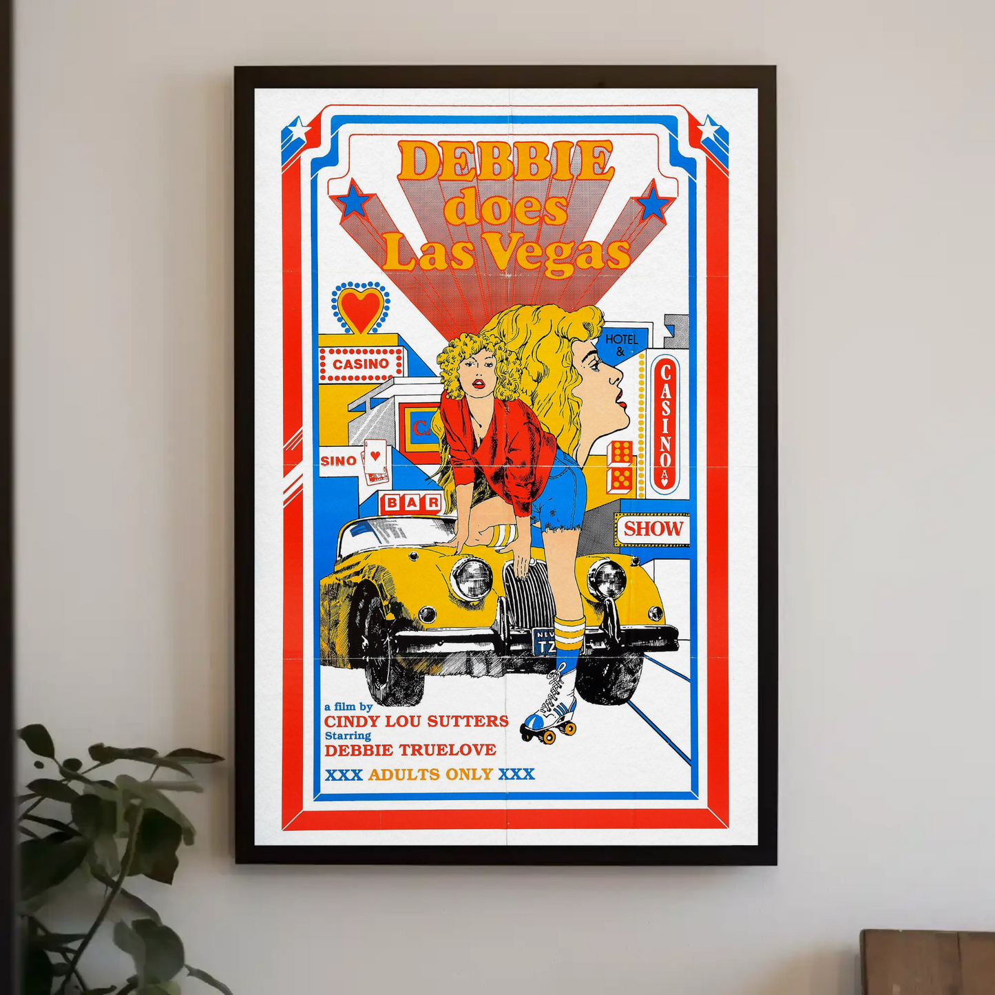Vintage Poster Debbie Does Las Vegas