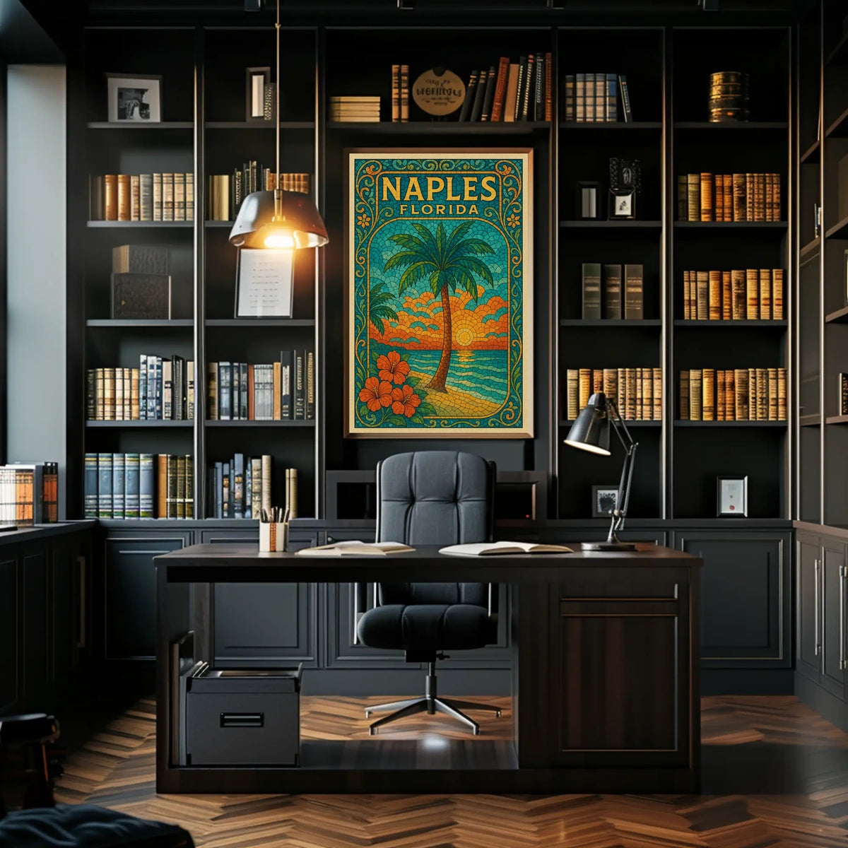 Naples, Florida Tropical Paradise Poster