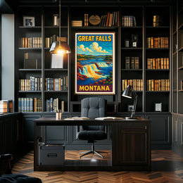 Great Falls, Montana Poster