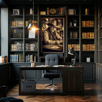 Western Saloon Mood Poster