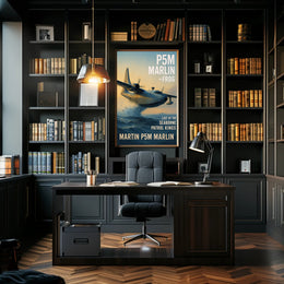 Martin P5M Marlin Seaborne Patrol Kings Poster PosterGoat
