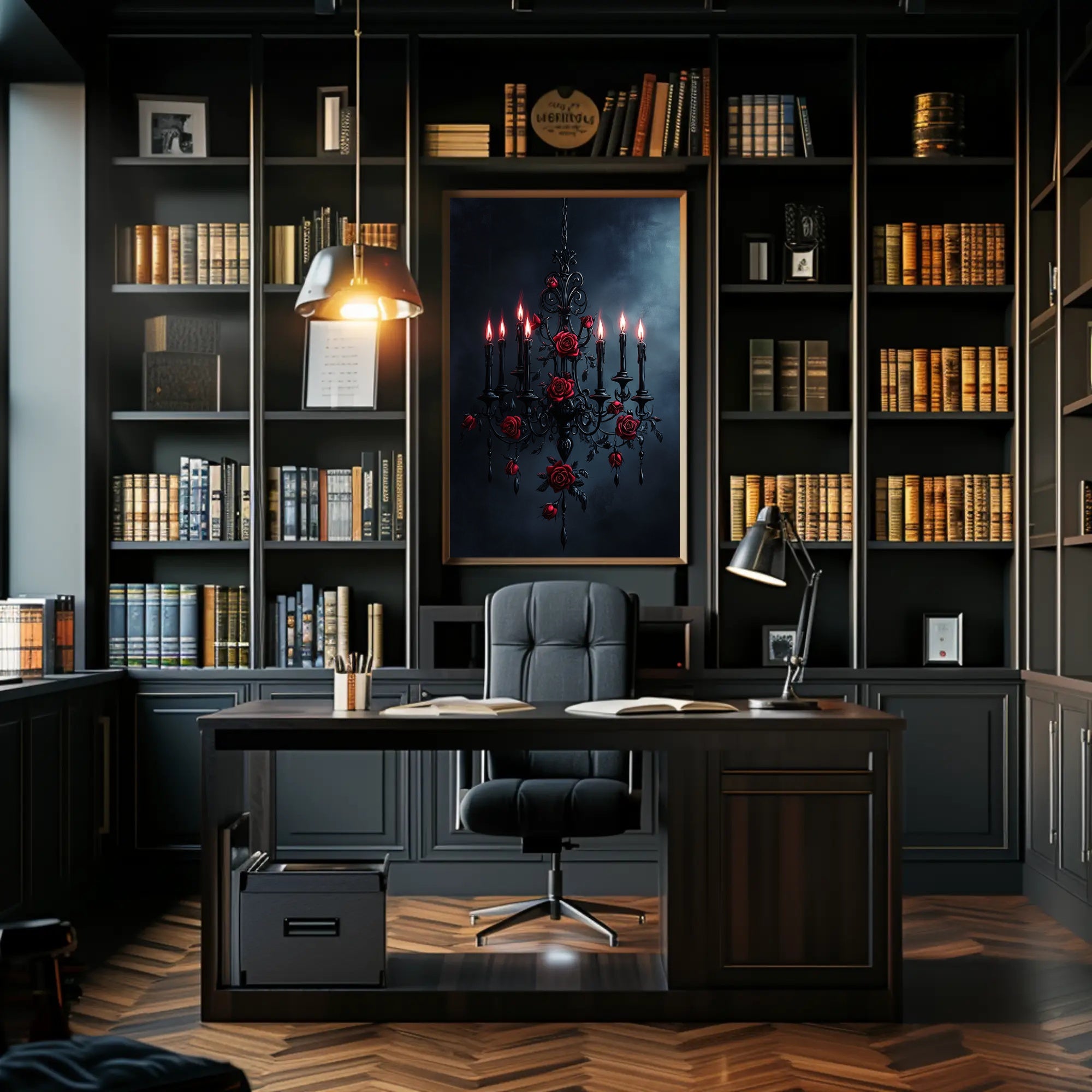 Gothic Elegance Poster