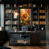 Sunlit Symphony William Morris Art Poster