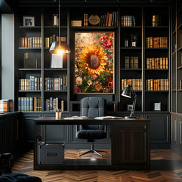 Sunlit Symphony William Morris Art Poster