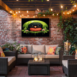 Vibrant Bird Illustration Poster