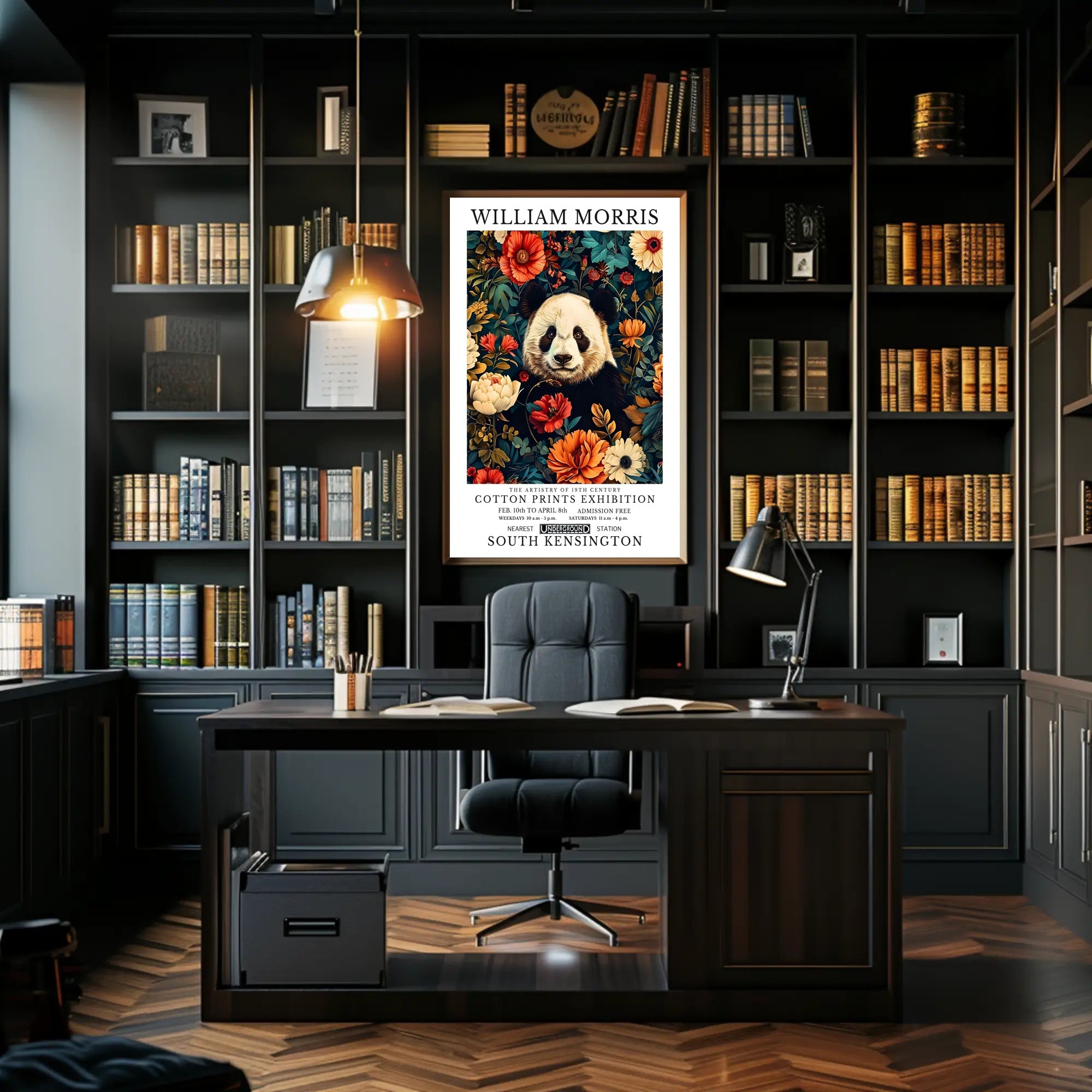 Cotton Prints Exhibition Poster: Cultural or Heritage Poster