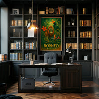 Borneo Wildlife Wonders Poster