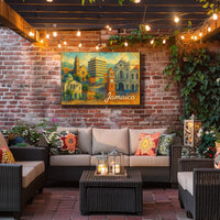 Vibrant Jamaica Poster