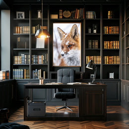 Winter Fox Poster