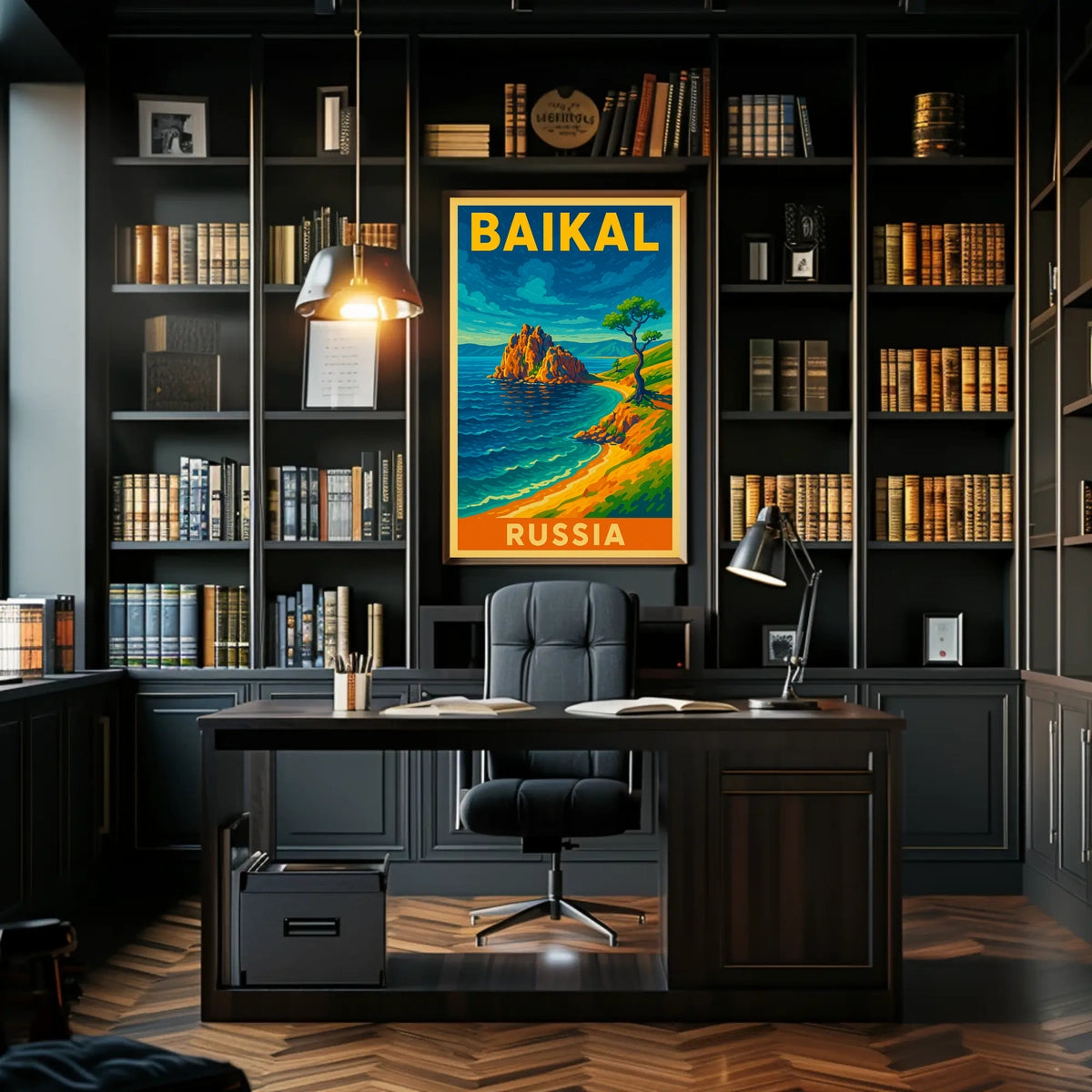 Baikal Russia Poster