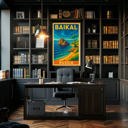 Baikal Russia Poster