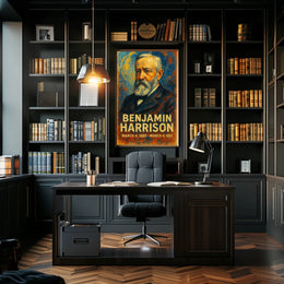 Benjamin Harrison Poster