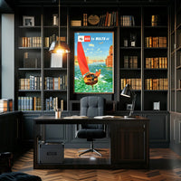 Fly Bea To Malta Poster