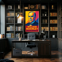 William McKinley Presidential Portrait Poster