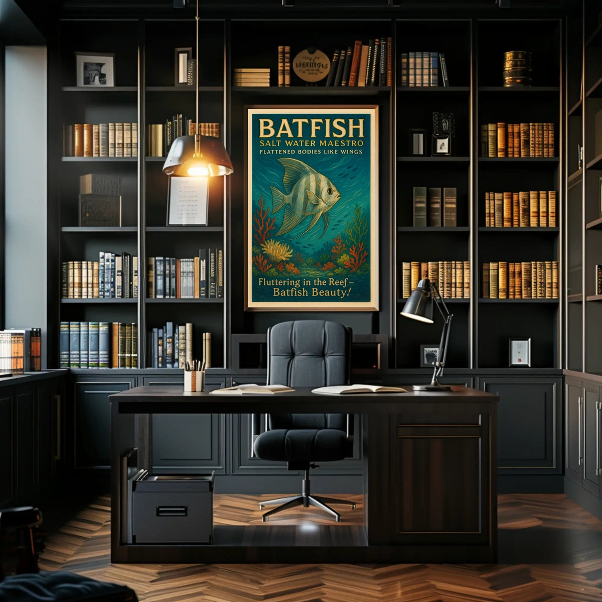 Batfish Salt Water Maestro Poster