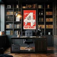 Celebrate the 4th with War Bonds Poster PosterGoat