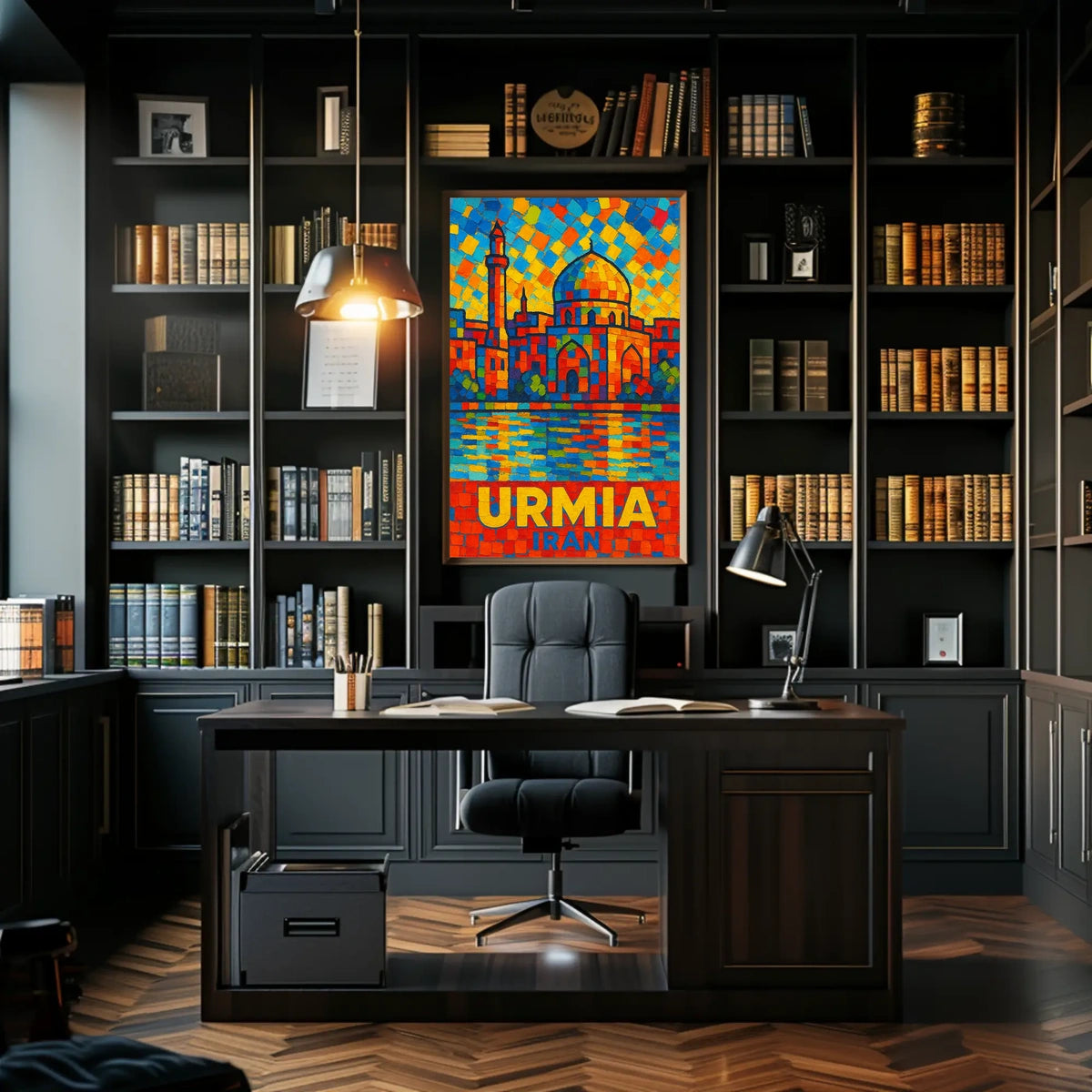 Urmia, Iran A Vibrant Mosaic Poster
