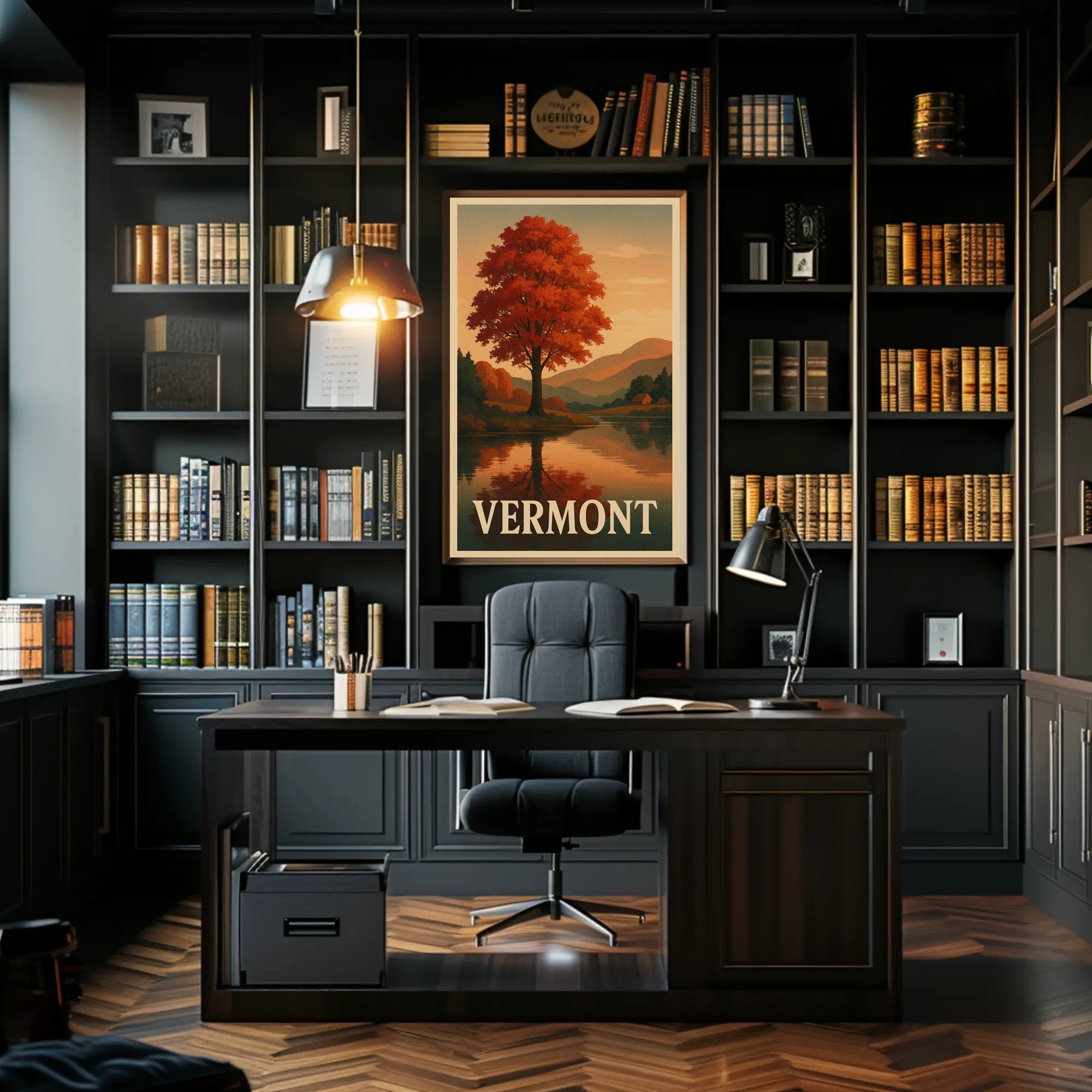 Vermont Autumn Splendor Wall Art Print