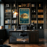 Athens Journey: Exploring Classical Heritage Cultural or Heritage Poster