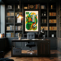 Vibrant Brazil Poster PosterGoat