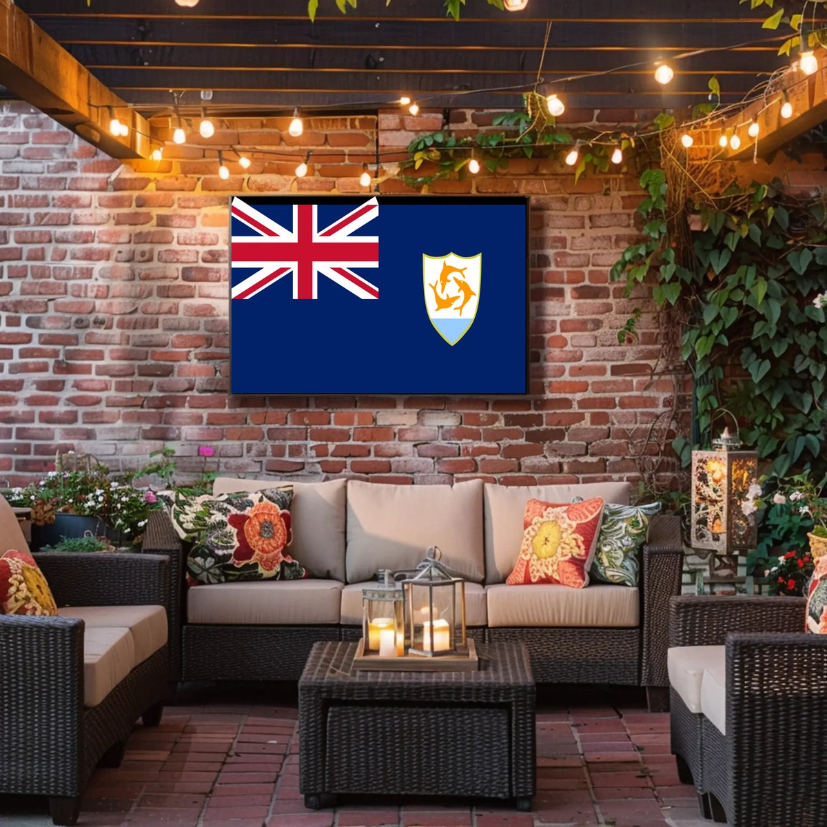 Anguilla Flag Poster