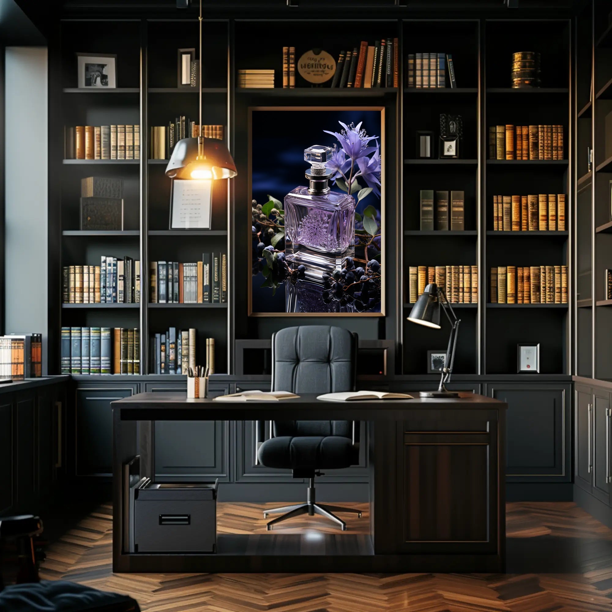 Enchanting Elegance A Fragrance Poster PosterGoat