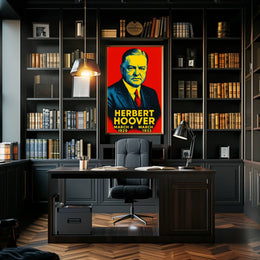 Herbert Hoover Presidential Term Poster