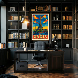Paris Travel Poster