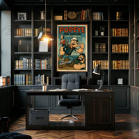 Join the Adventure with Vintage Nautical Pop Culture Poster
