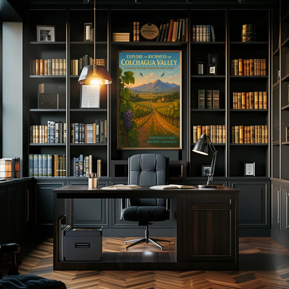 Discover Colchagua A Journey Through Vineyards and Culture Poster