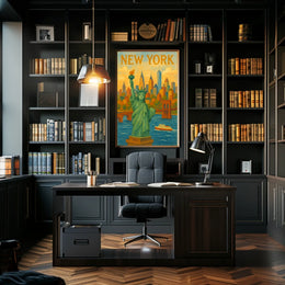 New York City Skyline Poster