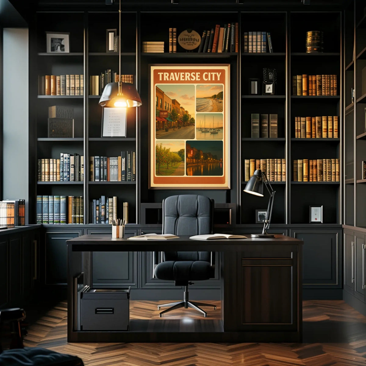 Traverse City Charm Poster