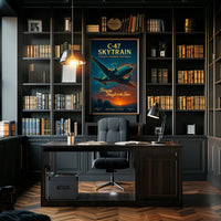 C-47 Skytrain Legendary Airborne Workhorse Poster